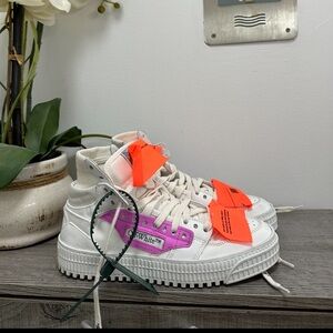 Women Off-White tm Sneakers Size 35 Color White